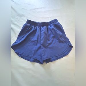All in motion, blue kids shorts!